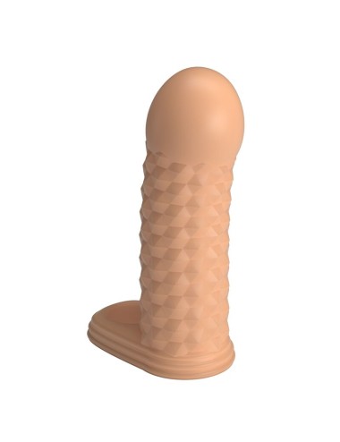 PRETTY LOVE - WOLFRAM PENIS EXTENSION SLEEVE 11.5 CM Ø 3.8 CM NATURAL