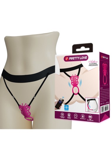 PRETTY LOVE - BUTTERFLY APP CONTROL PANTY MASSAGER PINK