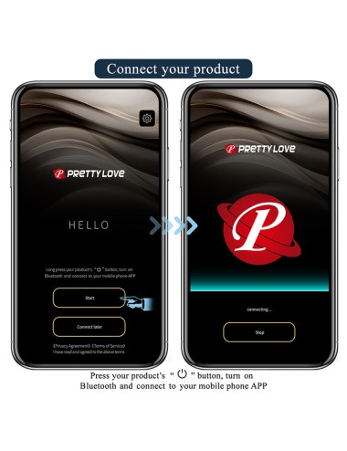 PRETTY LOVE - BUTTERFLY APP CONTROL PANTY MASSAGER PINK