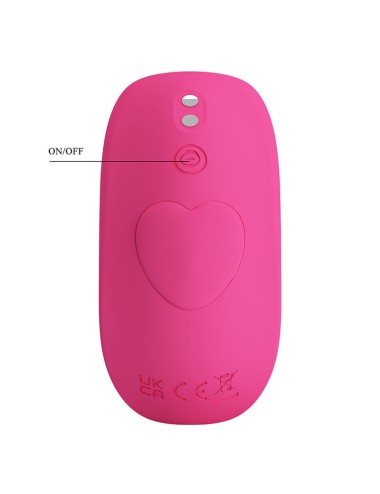 PRETTY LOVE - HAZELYNN 12 FUNCTION APP CONTROL MASSAGER PINK