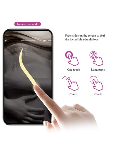 PRETTY LOVE - HAZELYNN 12 FUNCTION APP CONTROL MASSAGER PINK