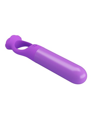 PRETTY LOVE - GIANA RECHARGEABLE MINI VIBRATOR MASSAGER PURPLE