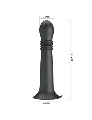 PRETTY LOVE - STELLA USB RECHARGEABLE ROTATING AND THRUSTING MASSAGER