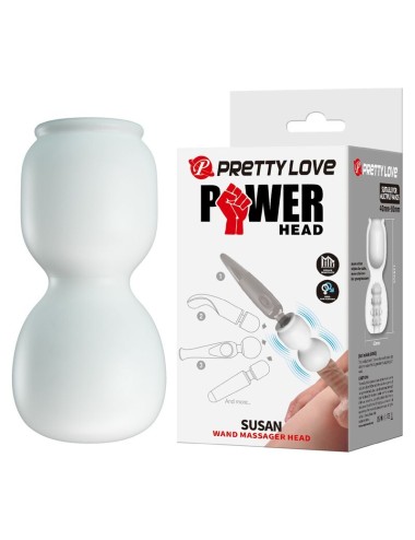 PRETTY LOVE - SUSAN POWER HEAD WAND MASSAGER ATTACHMENT Ø 6.5 CM