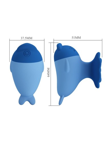PRETTY LOVE - DOLPHIN MINI USB RECHARGEABLE VIBRATOR