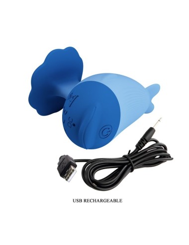 PRETTY LOVE - DOLPHIN MINI USB RECHARGEABLE VIBRATOR