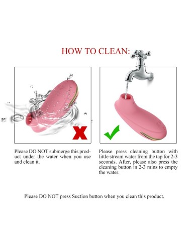 PRETTY LOVE - OTIS CLITORAL SUCTION STIMULATOR 7 MODES PINK