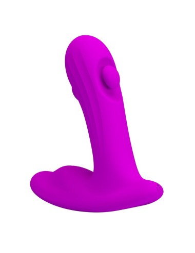 PRETTY LOVE - BAUER RECHARGEABLE PROSTATE MASSAGER 12 MODES PURPLE