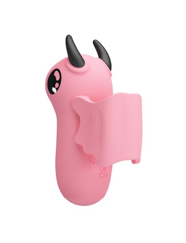 PRETTY LOVE - MAGIC DEVIL RECHARGEABLE FINGER STIMULATOR PINK