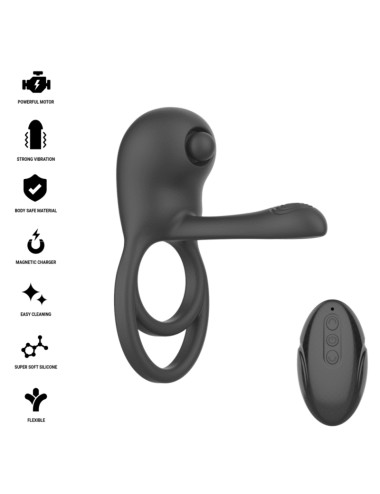 INTENSE - SPIKE REMOTE CONTROL VIBRATING PENIS RING
