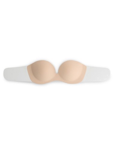BYE-BRA - DIVA BRA ADHESIVE BRA BEIGE CUP B