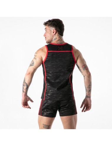 LOCKER GEAR - FULL MILITARY ACCESS TANKTOP RED S