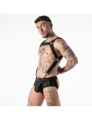 LOCKER GEAR - FULL MILITARY ACCESS HARNESS RED L/XL