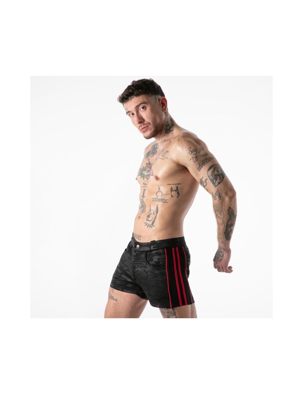LOCKER GEAR - FULL MILITARY ACCESS SHORT RED XL