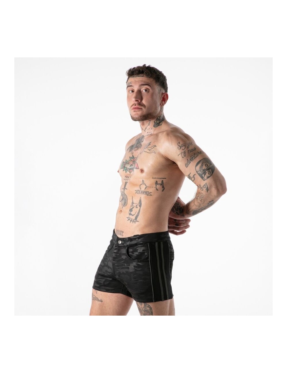 LOCKER GEAR - FULL MILITARY ACCESS SHORT BLACK L