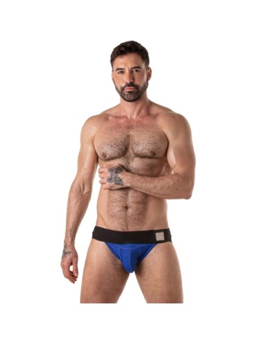 LOCKER GEAR - WIDE WAISTBAND JOCKSTRAP BLUE XL
