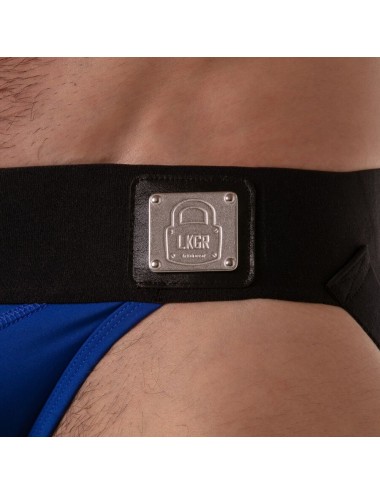 LOCKER GEAR - WIDE WAISTBAND JOCKSTRAP BLUE XL