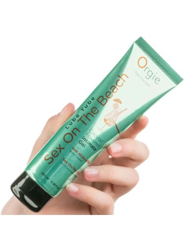 ORGIE - LUBE TUBE COCKTAIL SEX ON THE BEACH KISSABLE WATER-BASED INTIMATE GEL 100 ML