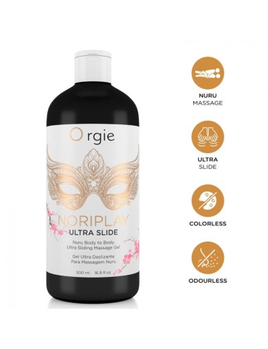 ORGIE - NORIPLAY ULTRA SLIDE BODY TO BODY NURU MASSAGE GEL 500 ML