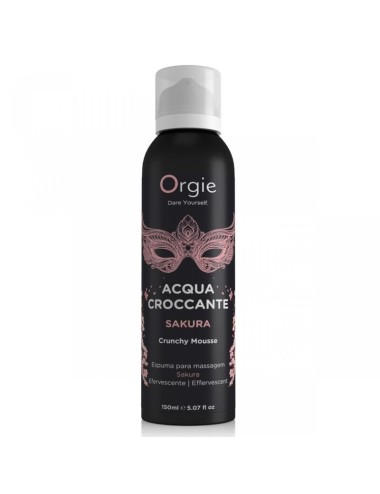ORGIE - ACQUA CROCCANTE SAKURA CRUNCHY MASSAGE MOUSSE 150 ML