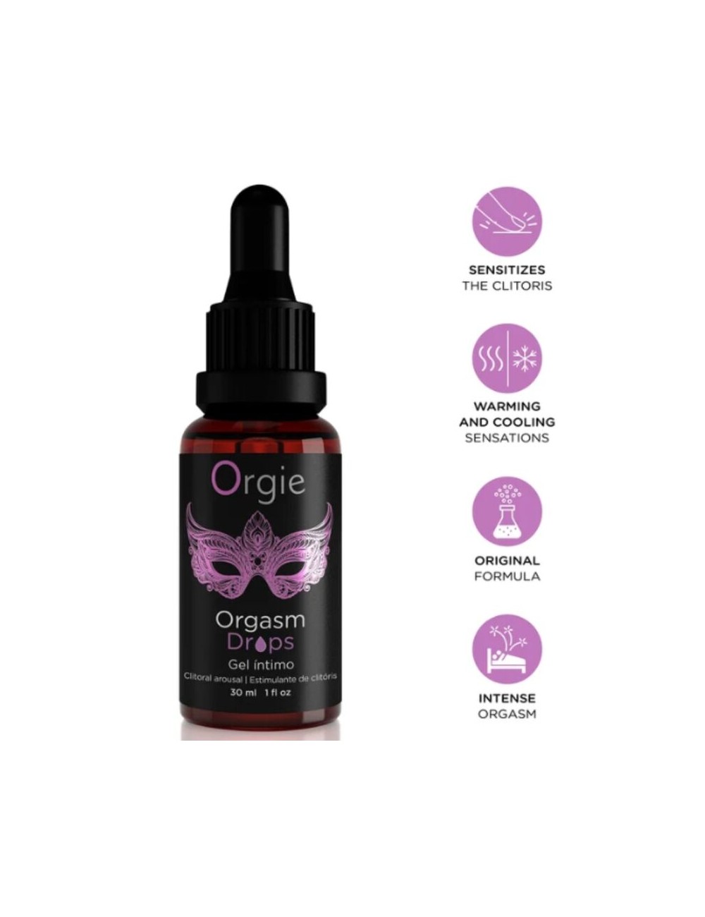 ORGIE - ORGASM DROPS CLITORAL AROUSAL 30 ML