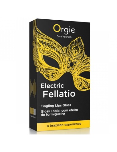 ORGIE - ELECTRIC FELLATIO VIBRATING TINGLING LIP GLOSS 10 ML