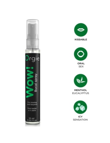 ORGIE - WOW! MENTHOL AND EUCALYPTUS BUCCAL SPRAY 10 ML