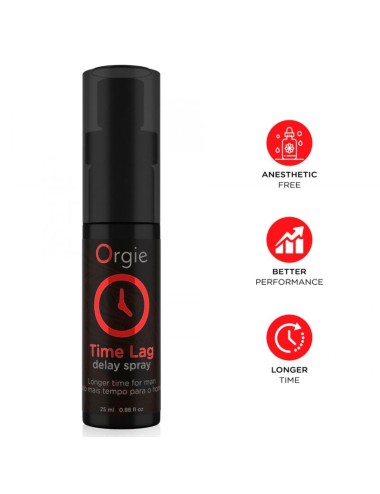 ORGIE - TIME LAG DELAY SPRAY ANESTHETIC FREE 25 ML