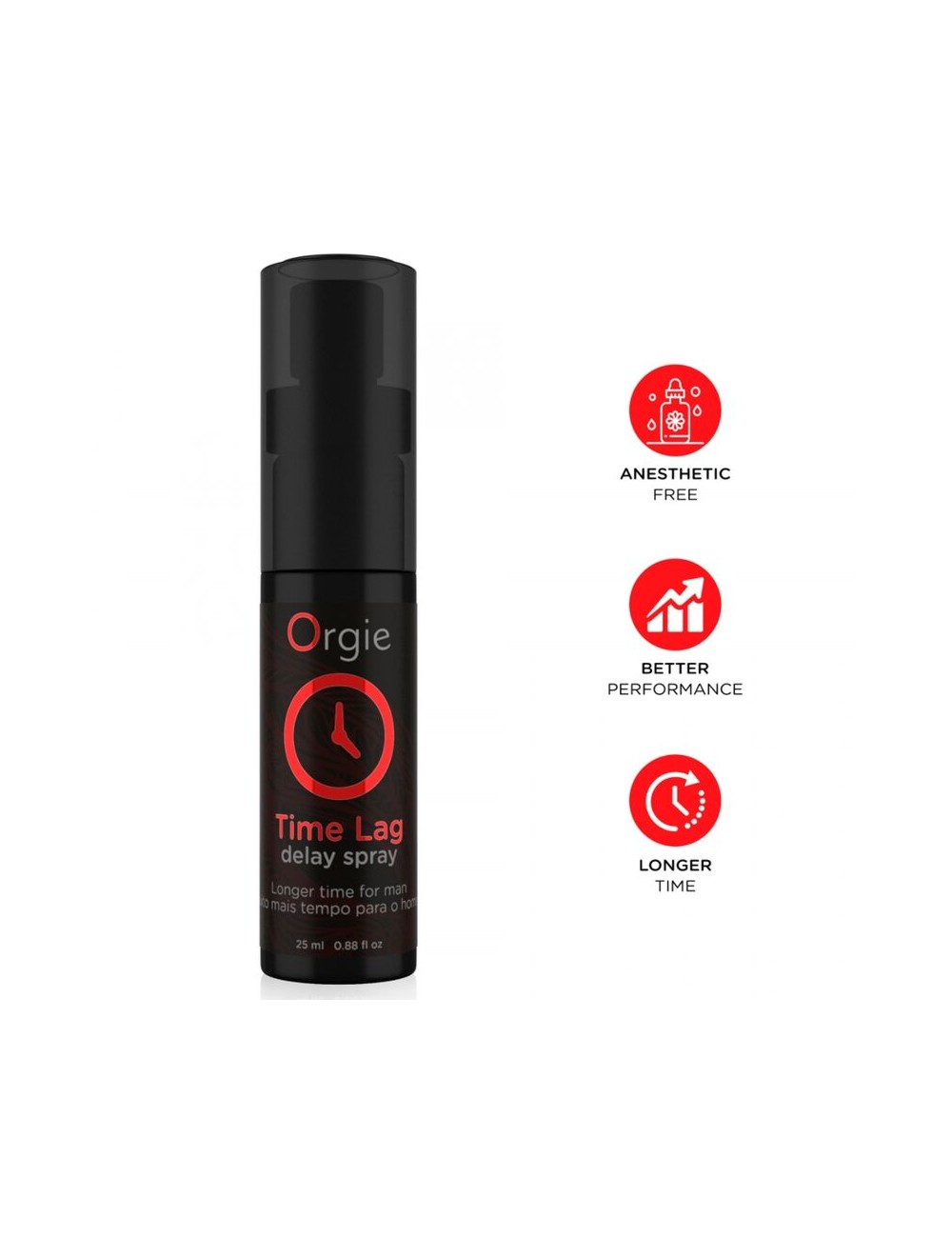 ORGIE - TIME LAG DELAY SPRAY ANESTHETIC FREE 25 ML