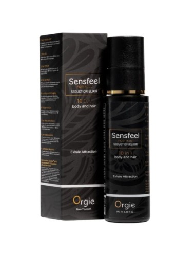 ORGIE - SENSFEEL FOR MAN SEDUCTION ELIXIR 10 IN 1 BODY AND HAIR 100 ML