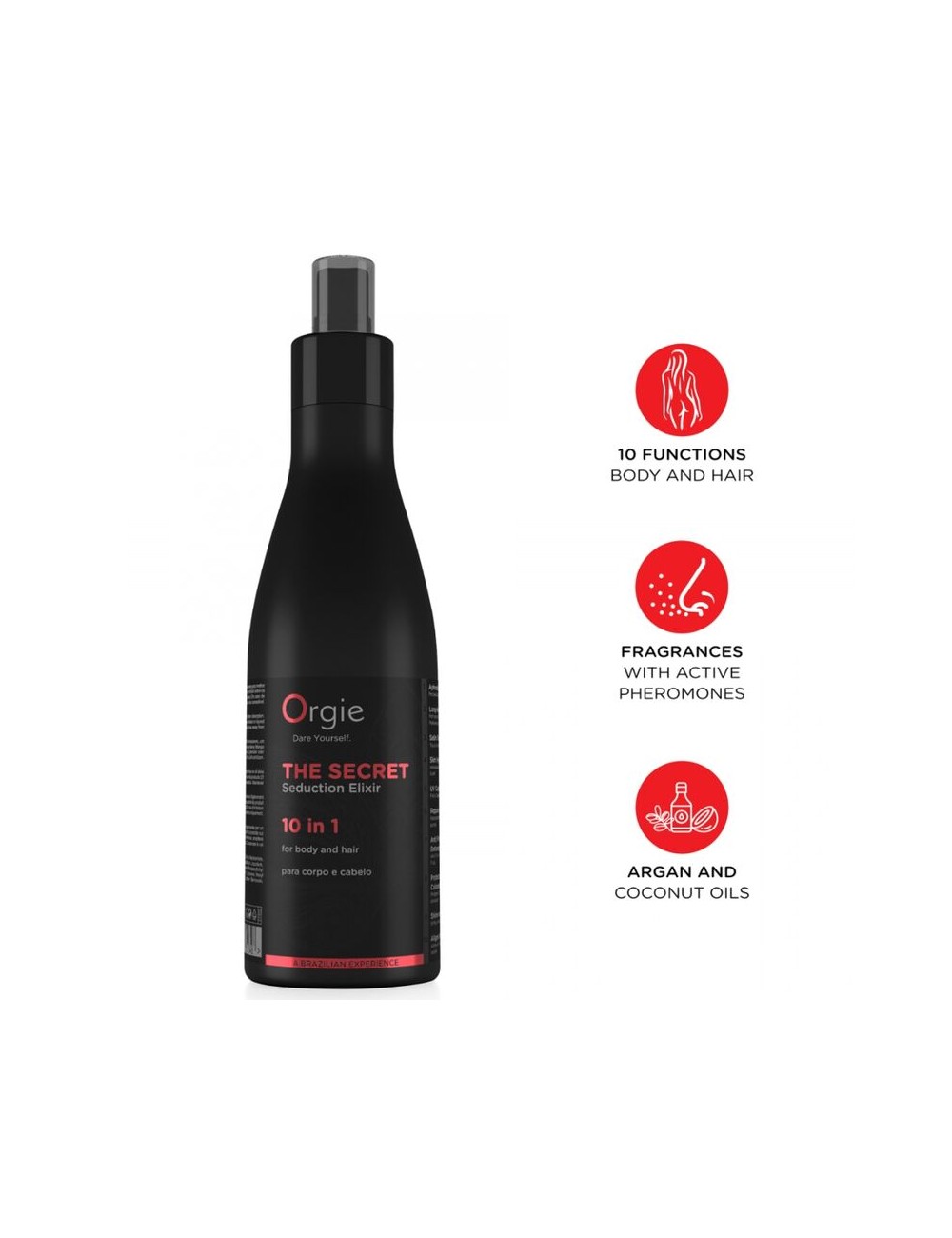ORGIE - THE SECRET SEDUCTION ELIXIR 10 IN 1 BODY AND HAIR LOTION 200 ML