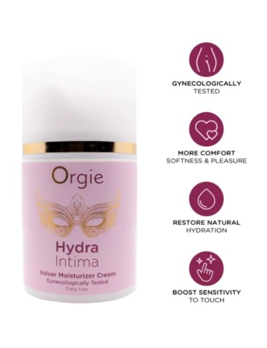 ORGIE - HYDRA INTIMA DAILY VULVAR MOISTURIZER CREAM 50 ML