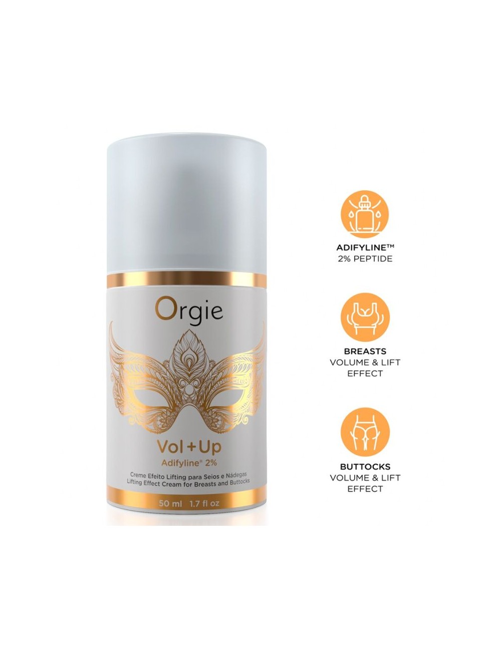 ORGIE - VOL+UP LIFTING EFFECT CREAM FOR BREASTS AND BUTTOCKS 50 ML