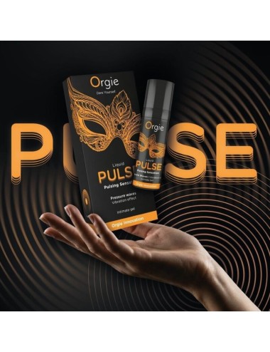 ORGIE - PULSE KISSABLE PULSING SENSATION INTIMATE GEL 15 ML