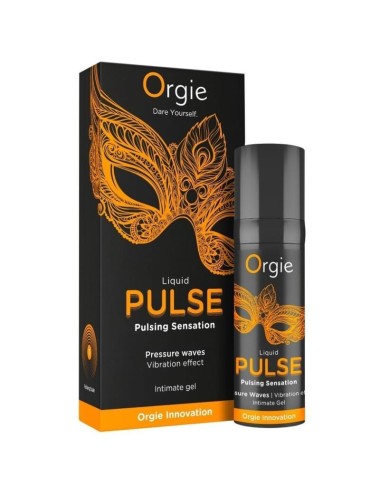 ORGIE - PULSE KISSABLE PULSING SENSATION INTIMATE GEL 15 ML