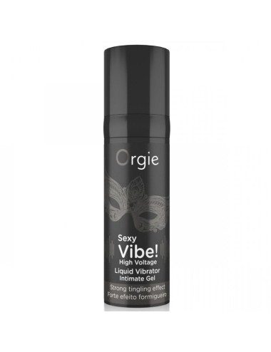 ORGIE - SEXY VIBE! HIGH VOLTAGE EXTRA STRONG LIQUID VIBRATOR 15 ML