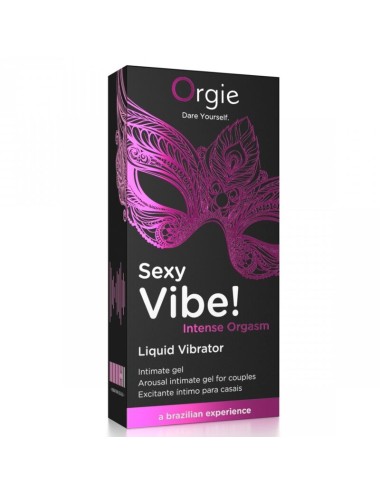 ORGIE - SEXY VIBE! INTENSE ORGASM MULTIPLE SENSATIONS INTIMATE GEL 15 ML