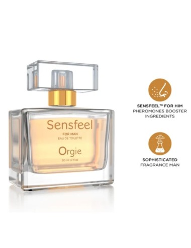 ORGIE - SENSFEEL FOR MAN PHEROMONE BOOSTER EAU DE TOILETTE 50 ML