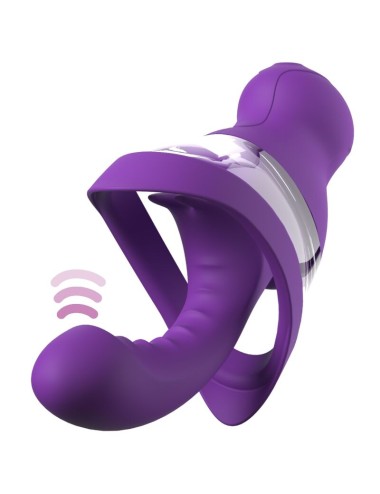 FANTASY FOR HER - VELOURA TOUCH G-SPOT PLEASURE PUMP PURPLE G-SPOT INTIMATE PUMP