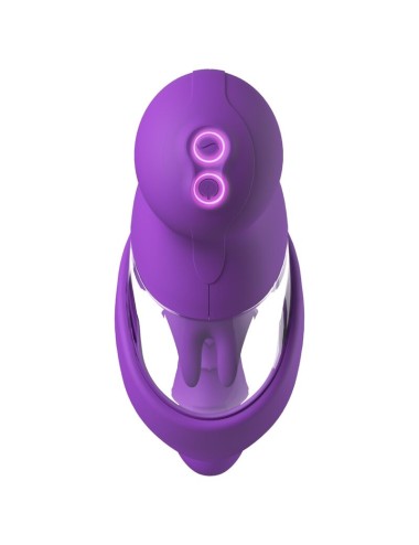FANTASY FOR HER - VELOURA TOUCH G-SPOT PLEASURE PUMP PURPLE G-SPOT INTIMATE PUMP