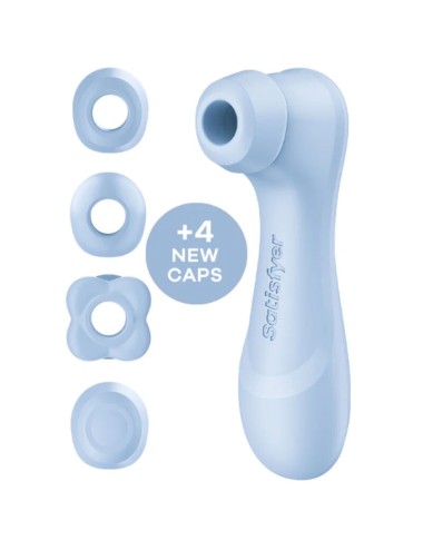 SATISFYER - PRO 2 GENERATION 4 CLITORAL STIMULATOR SERENE BLUE