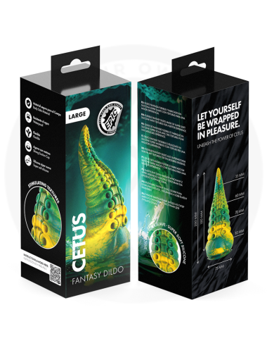 EPIC - CETUS GREEN TENTACLE DILDO LARGE SIZE