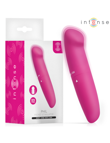 INTENSE - PHIL G-SPOT VIBRATOR PINK 13 CM