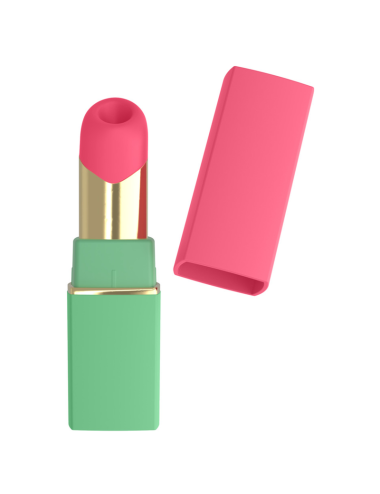 WOMANIZER - BEAUTY SUCTION CLITORAL STIMULATOR 6 INTENSITY LEVELS GREEN AND PINK
