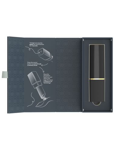WOMANIZER - BEAUTY SUCTION CLITORAL STIMULATOR 6 INTENSITY LEVELS BLACK AND GOLD