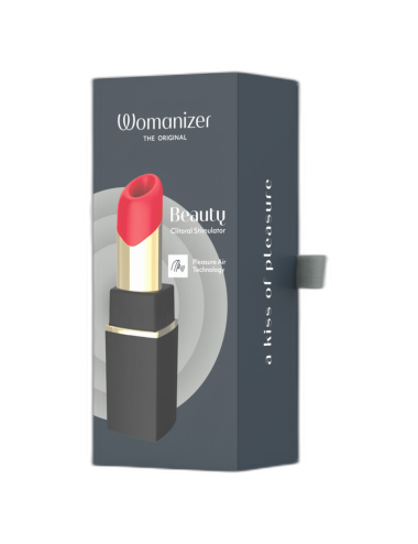 WOMANIZER - BEAUTY SUCTION CLITORAL STIMULATOR 6 INTENSITY LEVELS BLACK AND GOLD