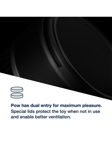 ARCWAVE - POW MANUAL STROKER WITH SUCTION CONTROL BLACK