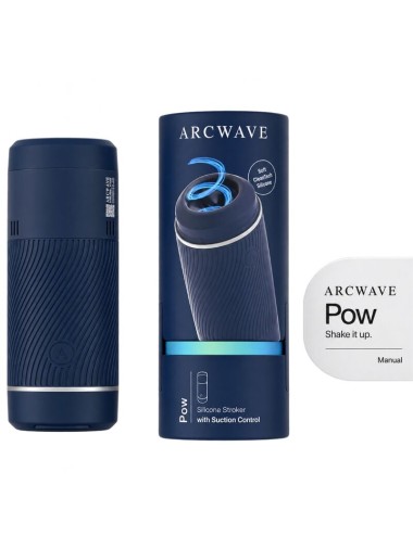 ARCWAVE - POW MANUAL STROKER WITH SUCTION CONTROL BLUE