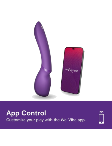 WE-VIBE - WAND 2 RECHARGEABLE BODY WAND MASSAGER PURPLE