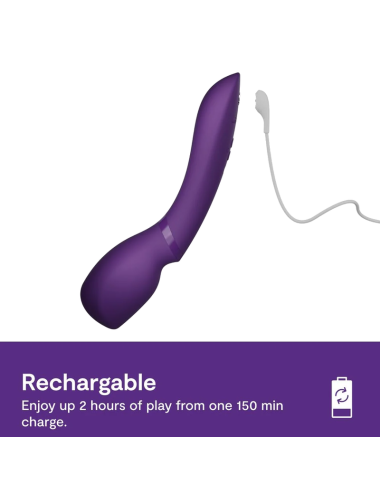 WE-VIBE - WAND 2 RECHARGEABLE BODY WAND MASSAGER PURPLE